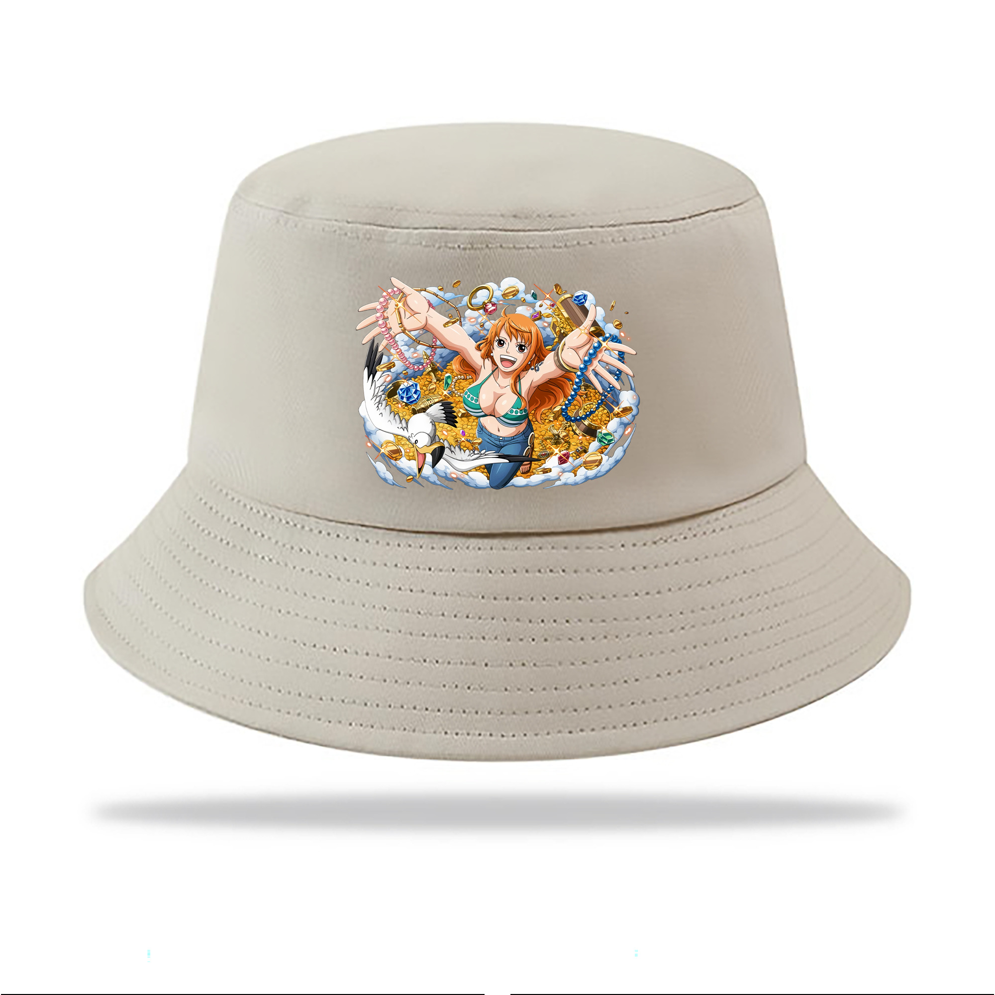 （画像用） ワンピース ナミ ONE PIECE Nami アウトドア日除けバケットハット